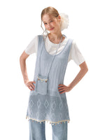 Shell Trim Knit Layered Set