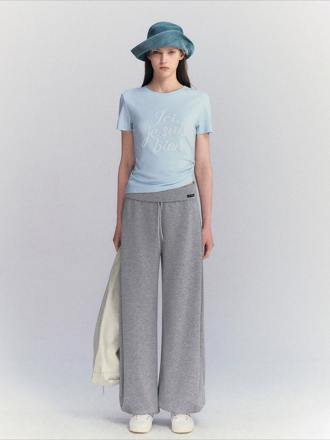 Beaded Letter T-shirt