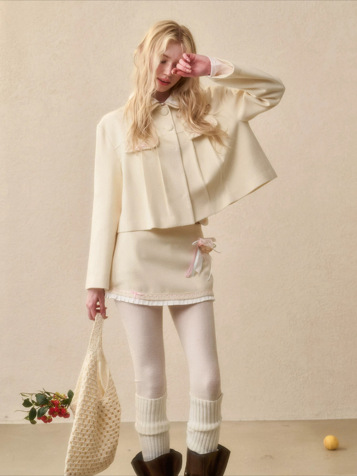 Embroidered Doll Set