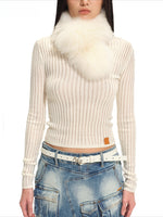 Snowfield Fur Scarf