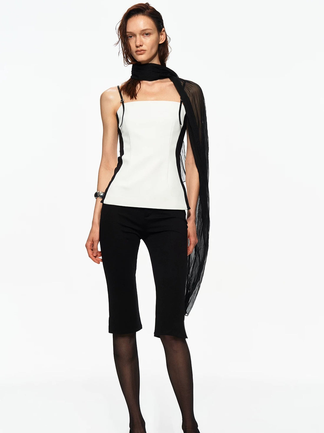 Split Capri Pants