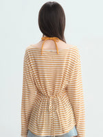 Striped Halter Top Set