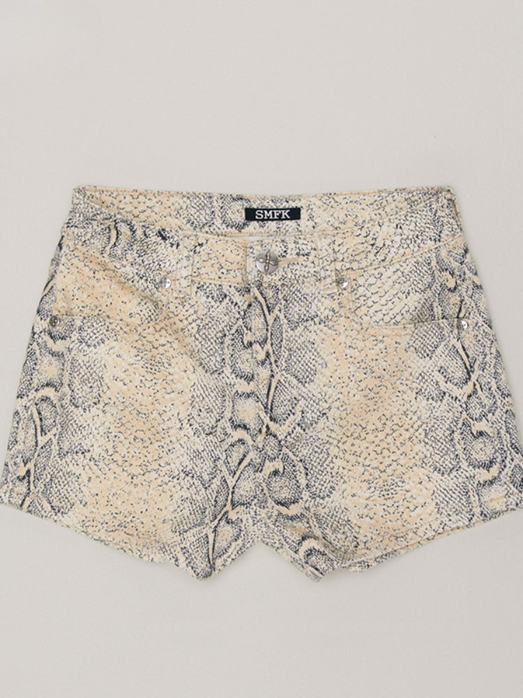 Compass Dancer Denim Flat Shorts Desert Camouflage
