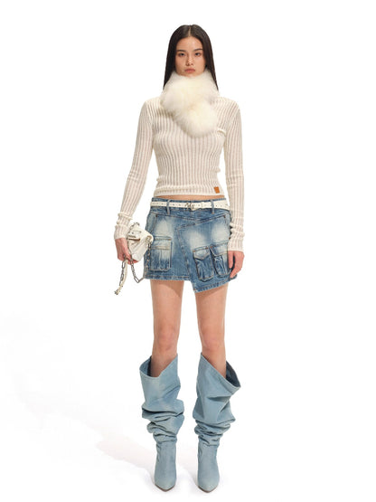 Snowfield Fur Scarf