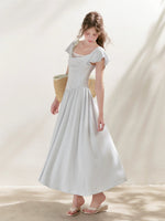 Lace Knit Maxi Dress