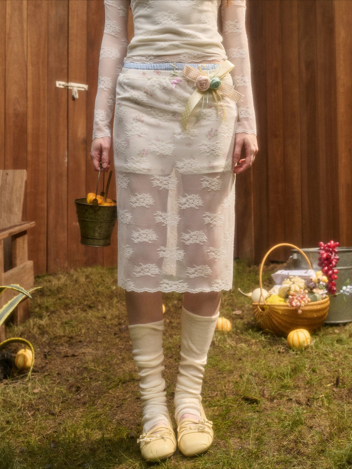 Lace Layered Set