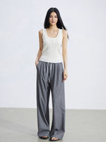 Lace Hollow Ice-Silk Vest