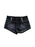 Low Rise Denim Shorts