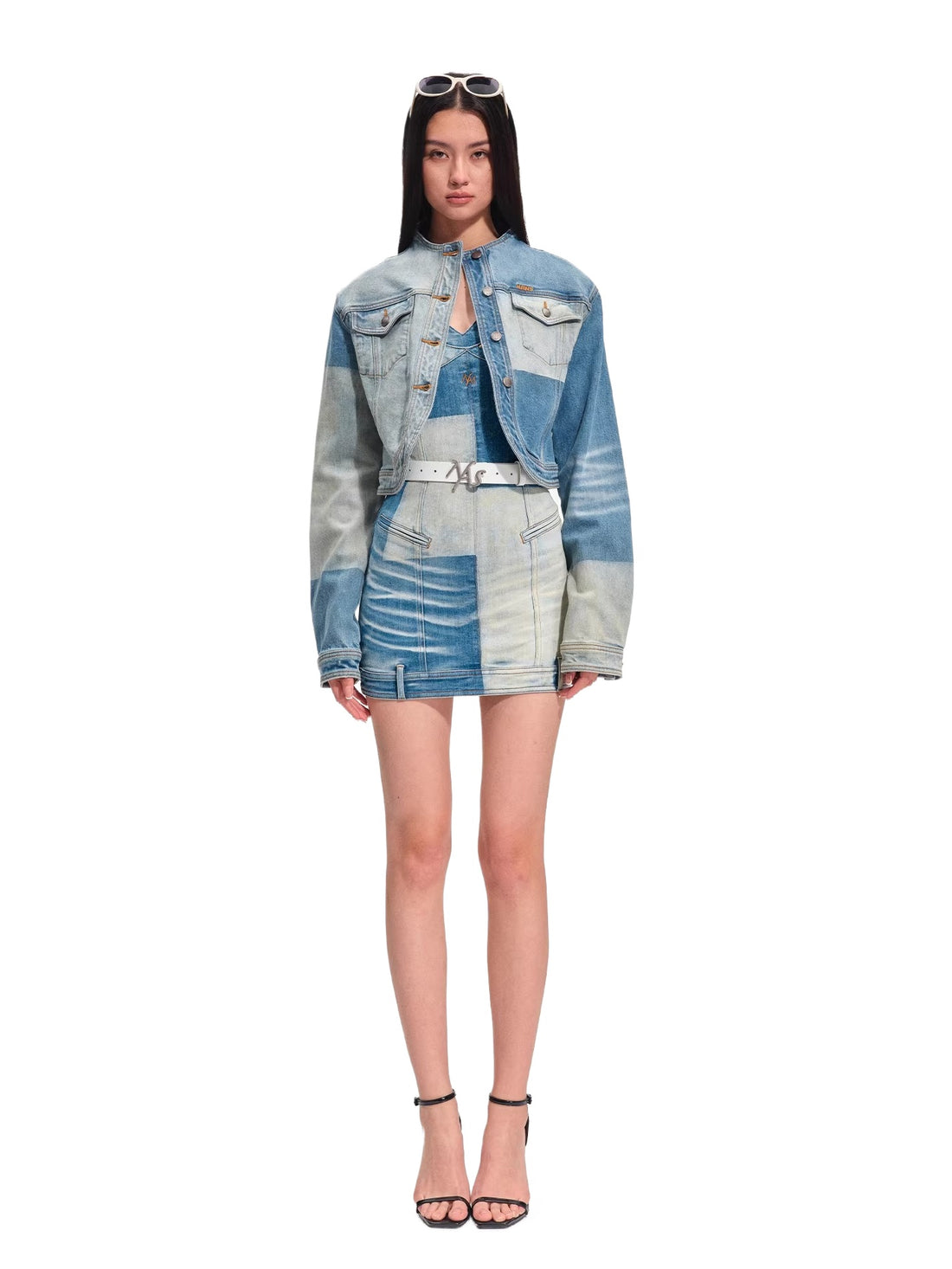 Equestrian Laser Denim Jacket