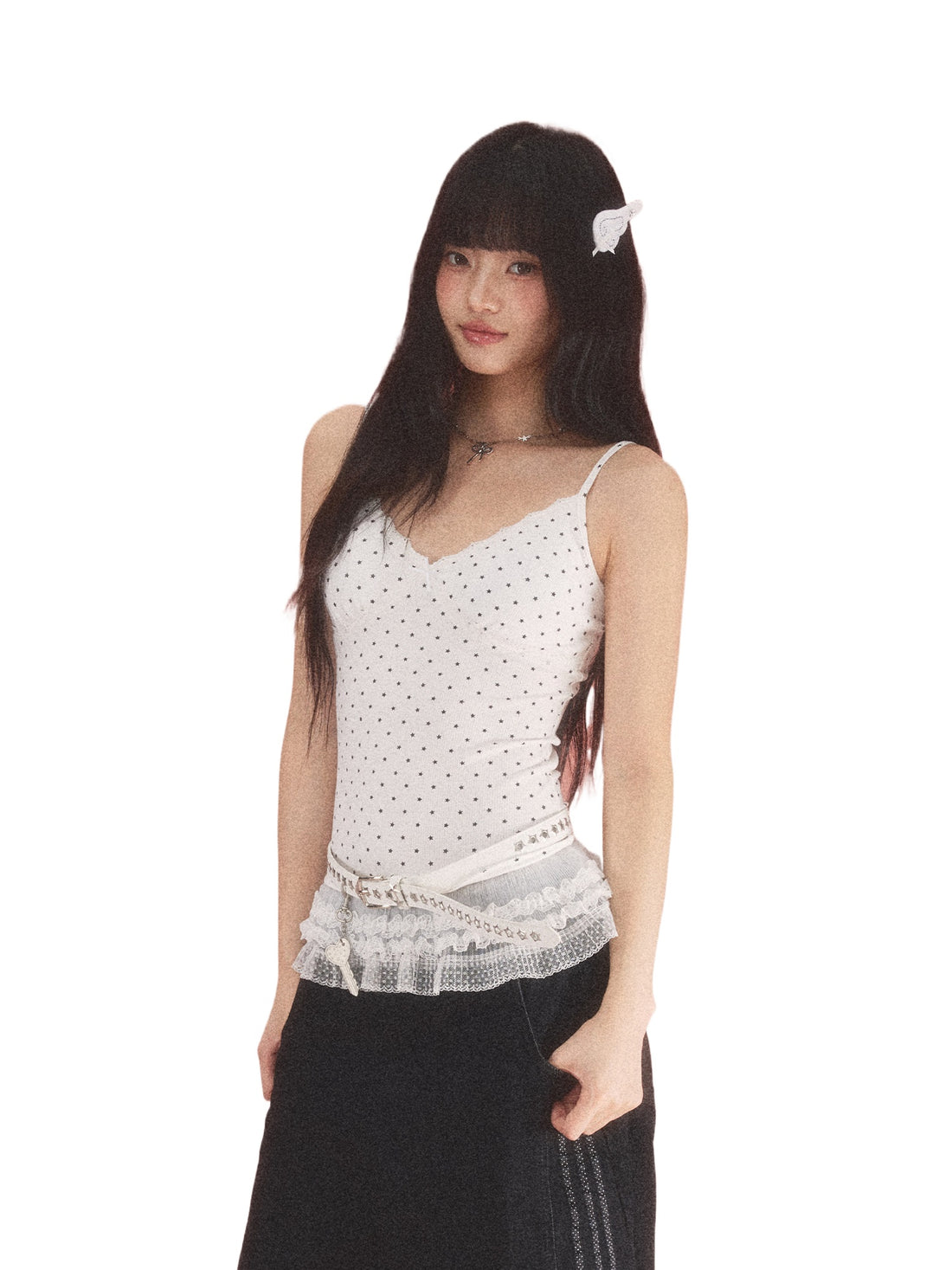 White Star Lace Camisole