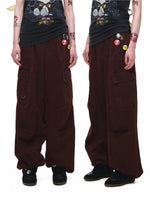 Distressed Multi-Pocket Cargo Pants