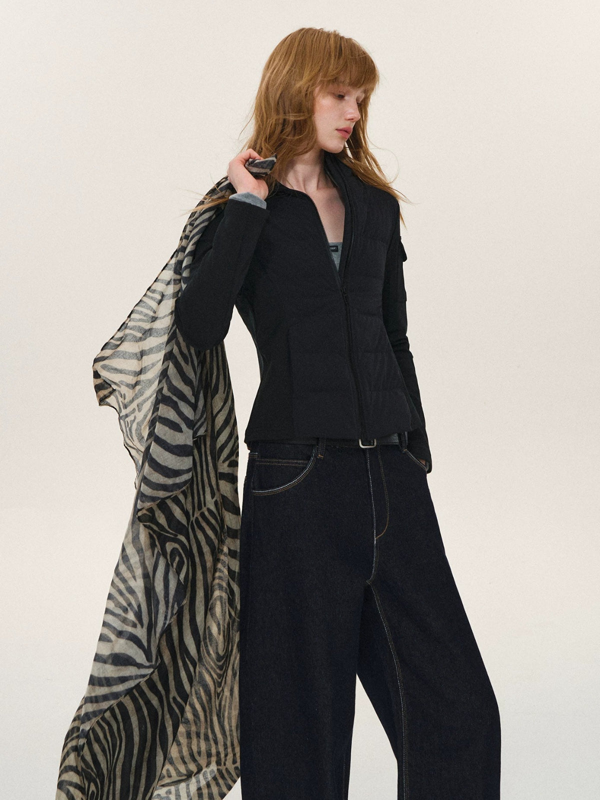 Lightweight Stand Collar Down Jacket