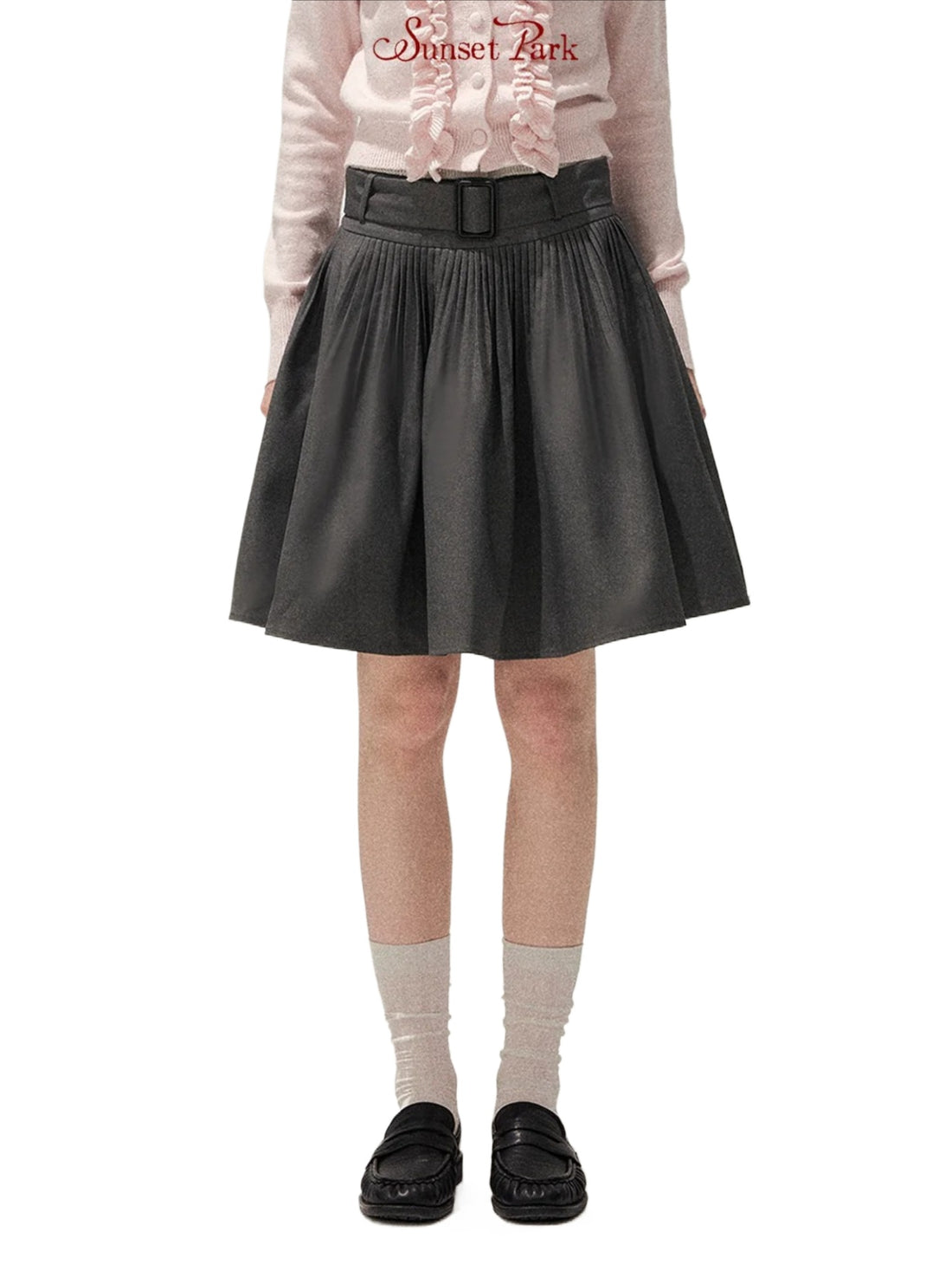 Gray Ballet Tutu Skirt