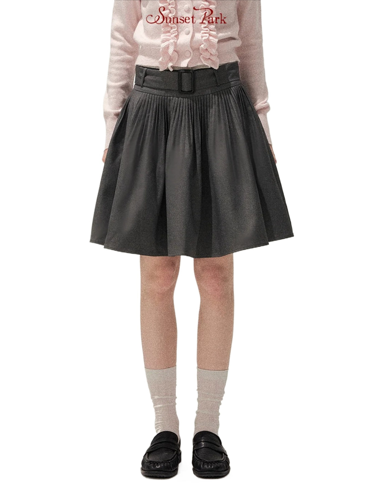 Gray Ballet Tutu Skirt
