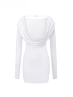 Drape Knit Dress Set