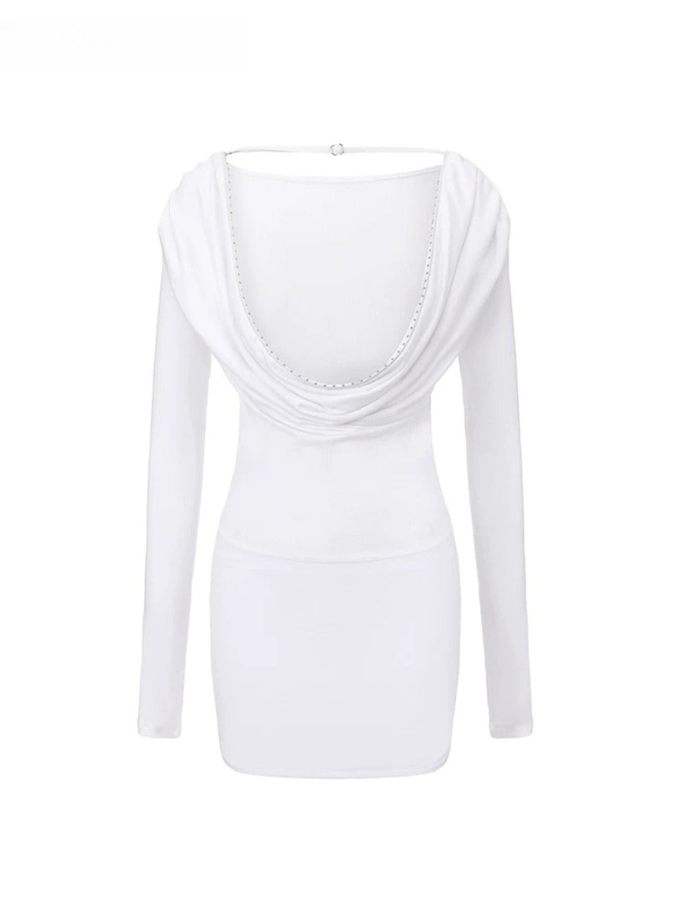 Drape Knit Dress Set