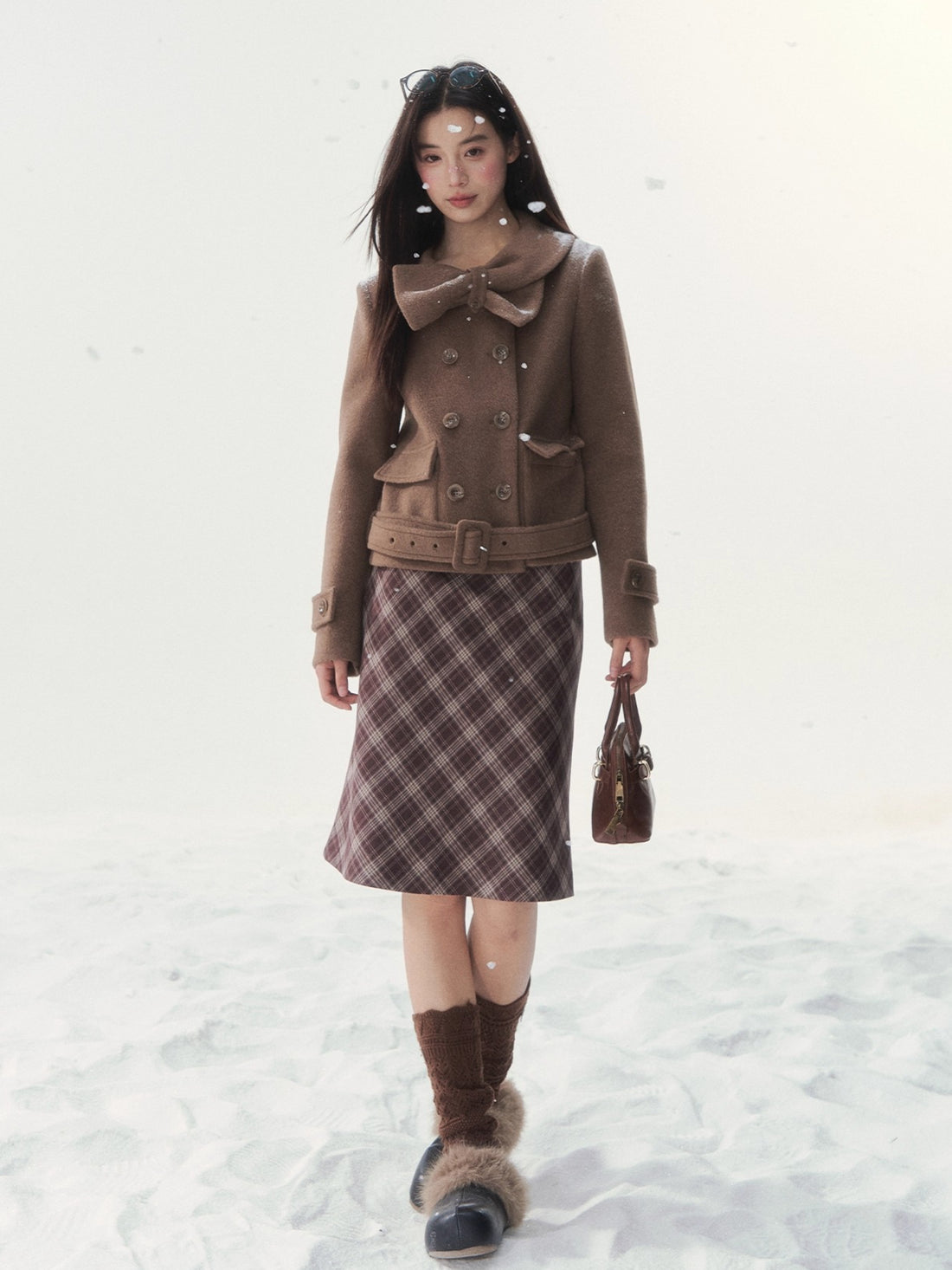 Vintage Double-Breasted Overcoat