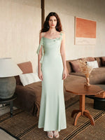 Lumi Backless Satin Dress