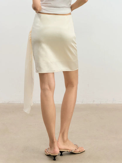 Satin Ribbon Skirt