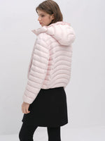 Quilted Hooded Light Down