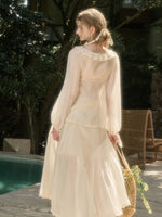 Tencel Air Fabric Shirt & Skirt Set