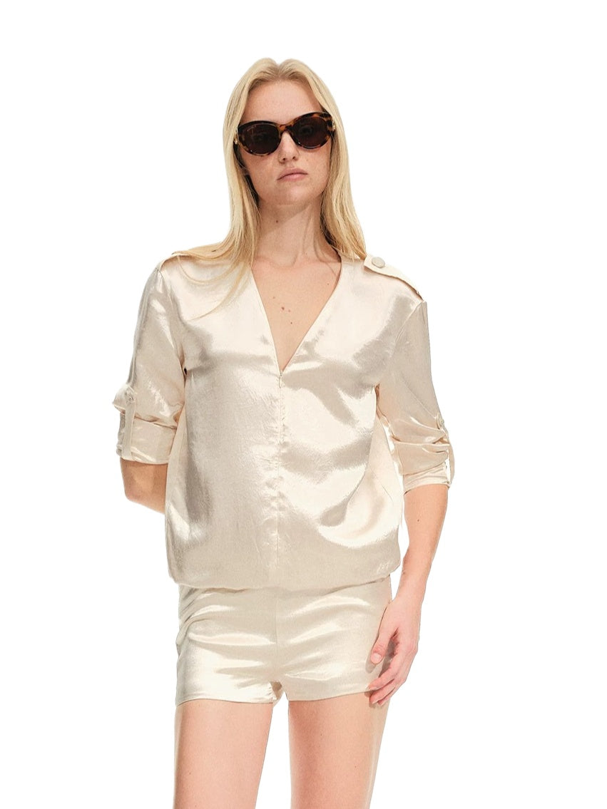 Satin Acetate Jumpsuit