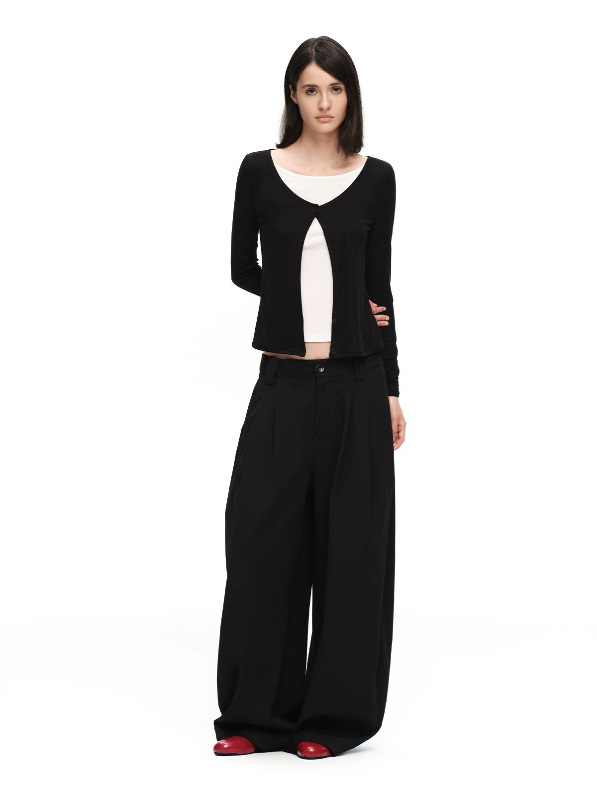 Layered Lyocell Top