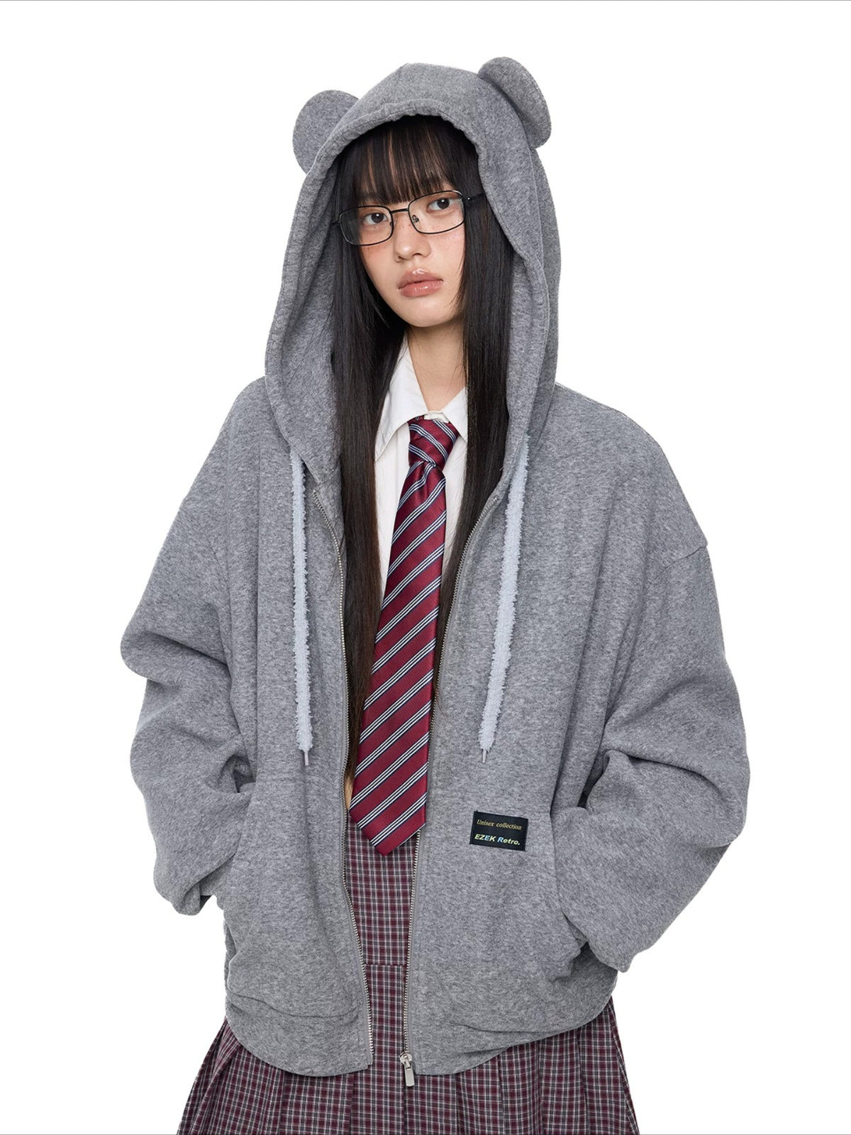 Bear Ear Hoodie Jacket