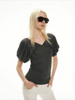 Bloom Sleeve V Neck Top