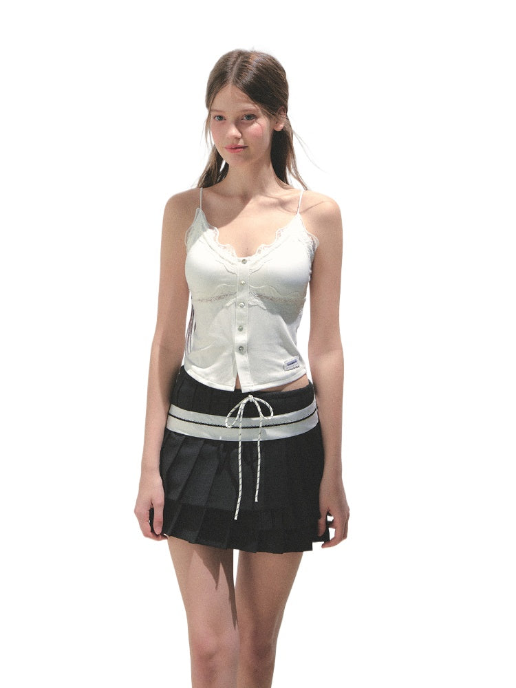 Built-in Bra Lace Camisole