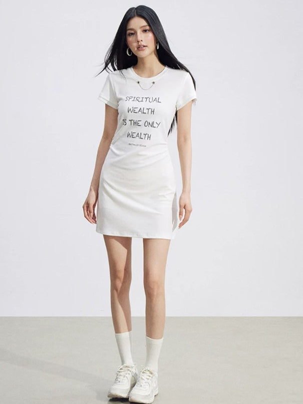 Star Chain Lyocell Dress