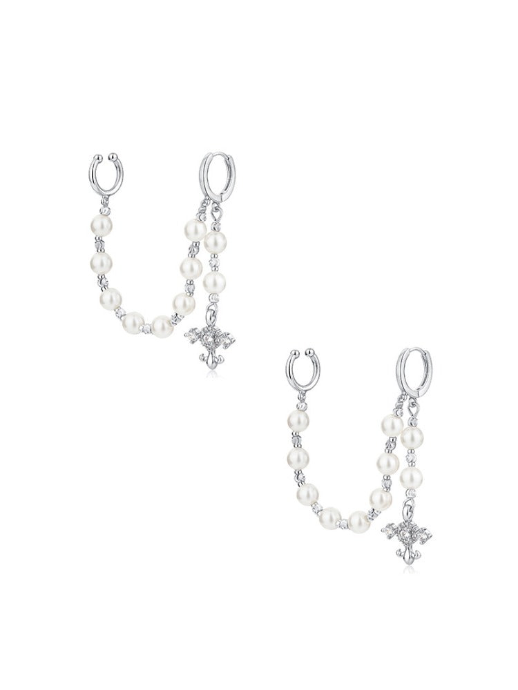Iris Pearl Earrings