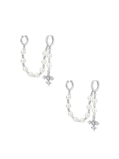 Iris Pearl Earrings