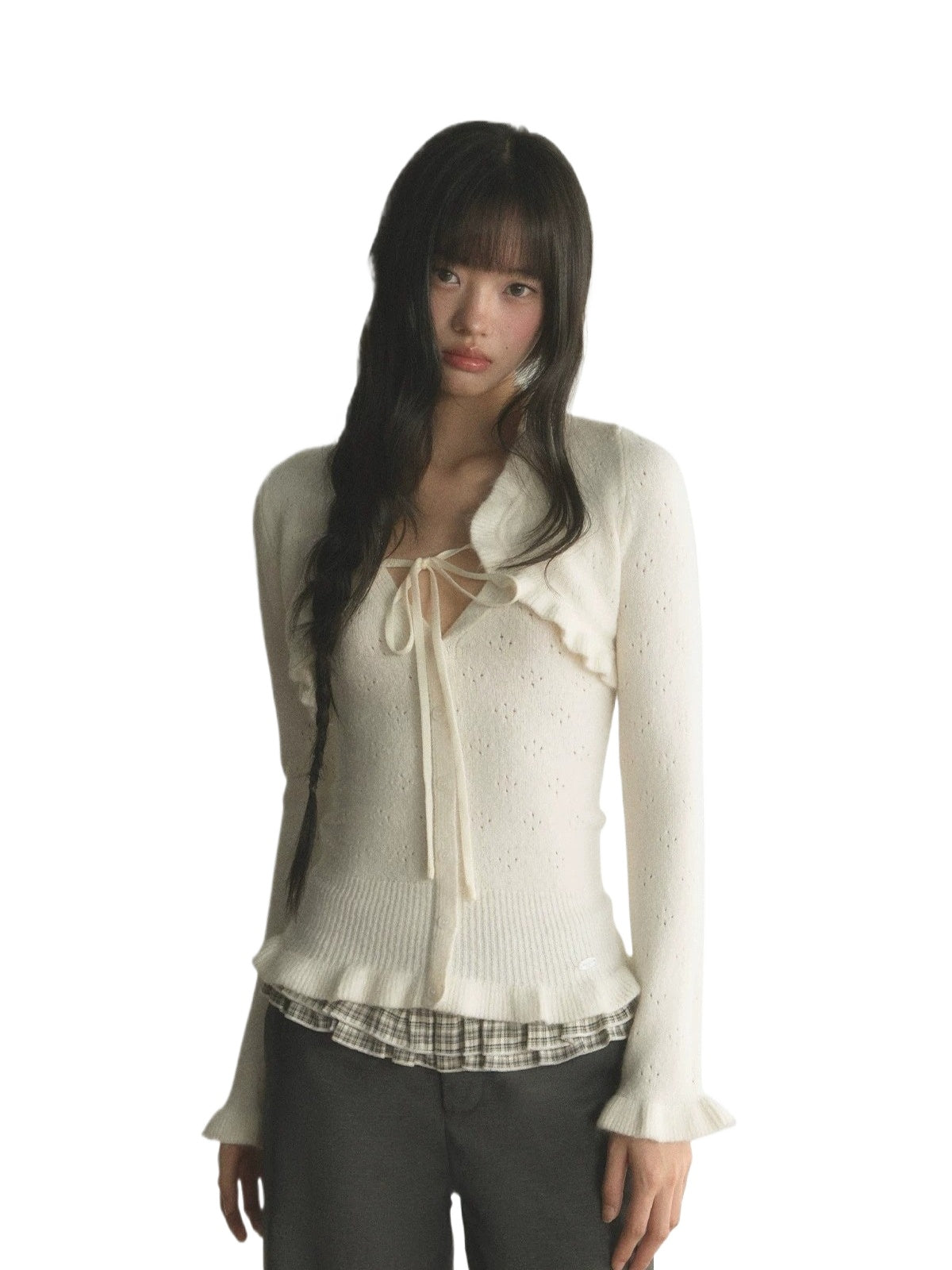Lace Knit Layer Set