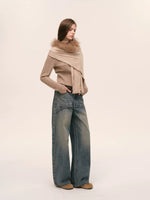 Cable Knit Cardigan & Skirt Set