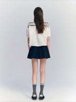 Striped Shawl Shirt