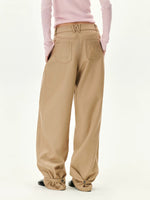 Wide Leg Pleated Lounge Pants