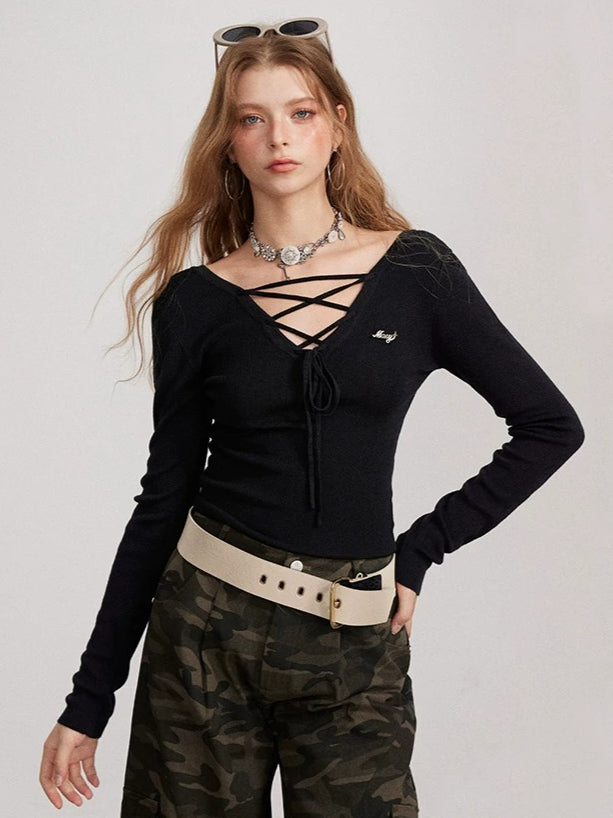 Reversible Knit Top