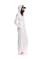 Adjustable Strap Hoodie Pants Set
