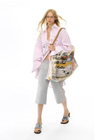 Graffiti Stripe Overshirt
