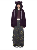 Bear Ear Hoodie Jacket
