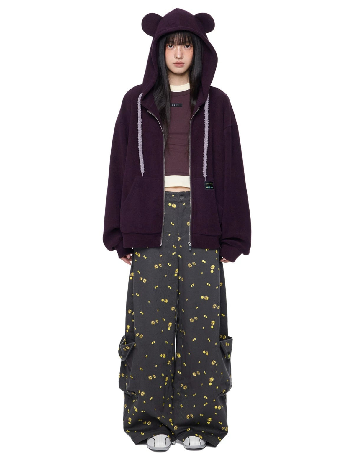 Bear Ear Hoodie Jacket