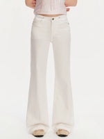 Washed Wide Leg Jeans