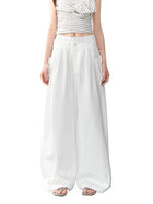Double-Waist Oversized Wide Leg Pants