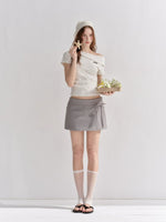 Detachable Bow Skort