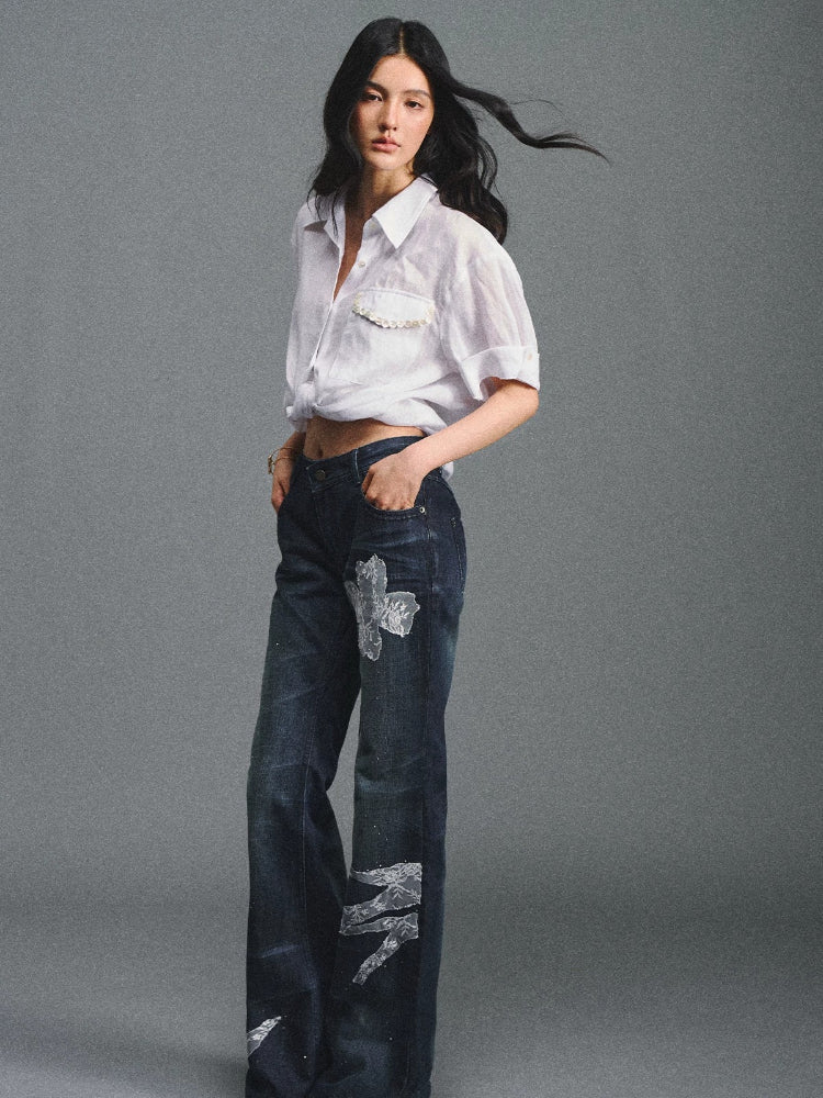 Relaxed Linen Short-Sleeve Shirt