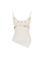 Beaded Knit Cardigan & Tank Top Set