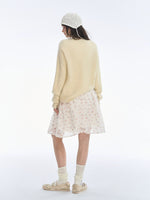 Ballet Tencel Pleated A-Line Skirt