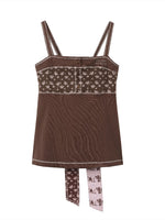 Printed Tie-Strap Camisole
