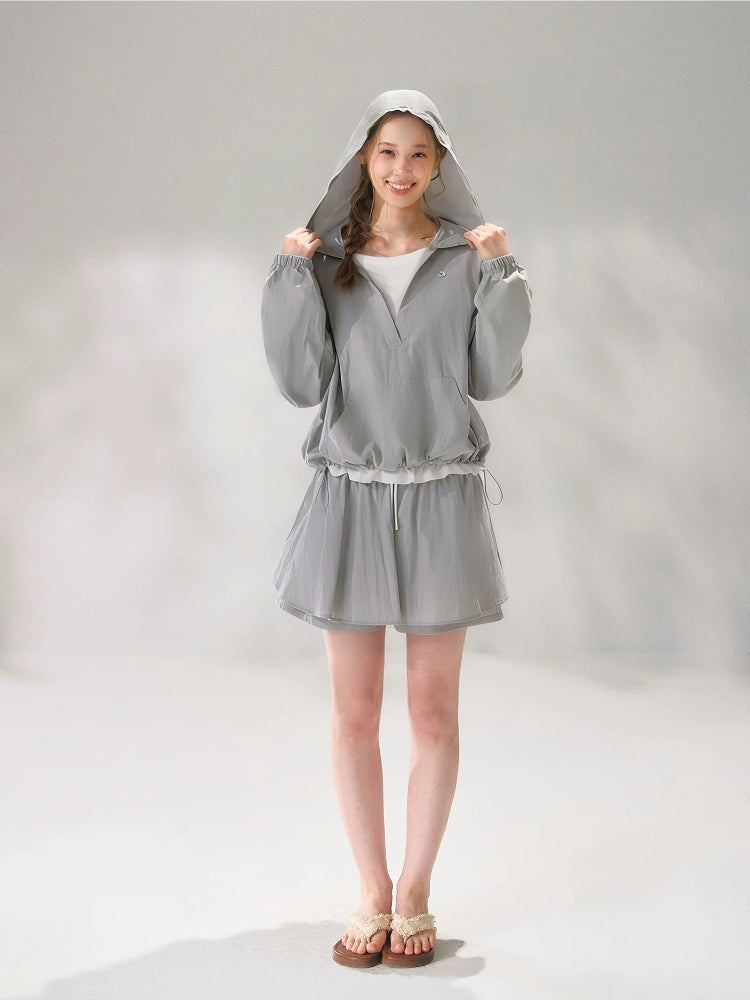 Hooded Drawstring Set